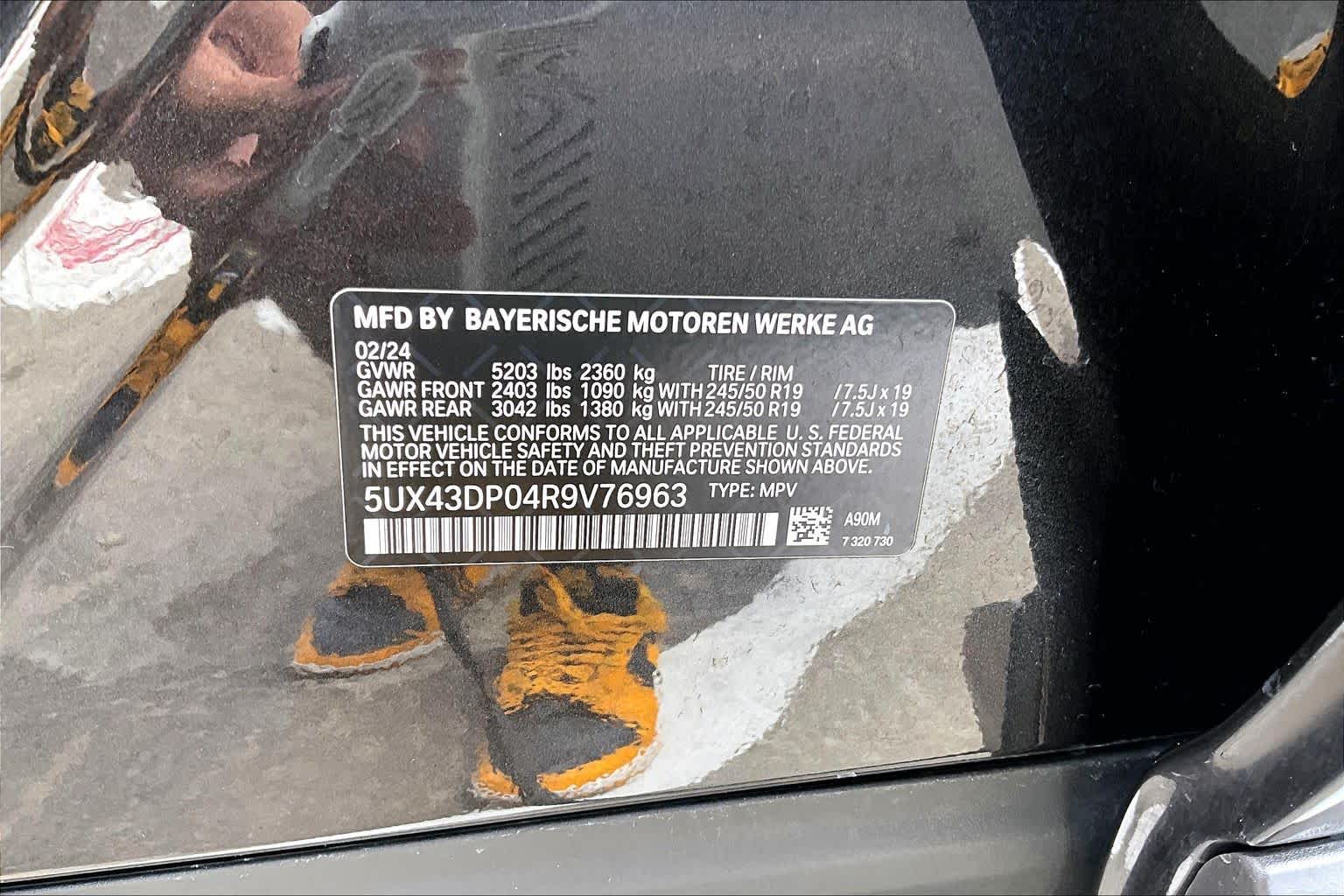 2024 BMW X3 sDrive30i sDrive30i Dark Graphite Metallic at Group 1 Toyota Southwest