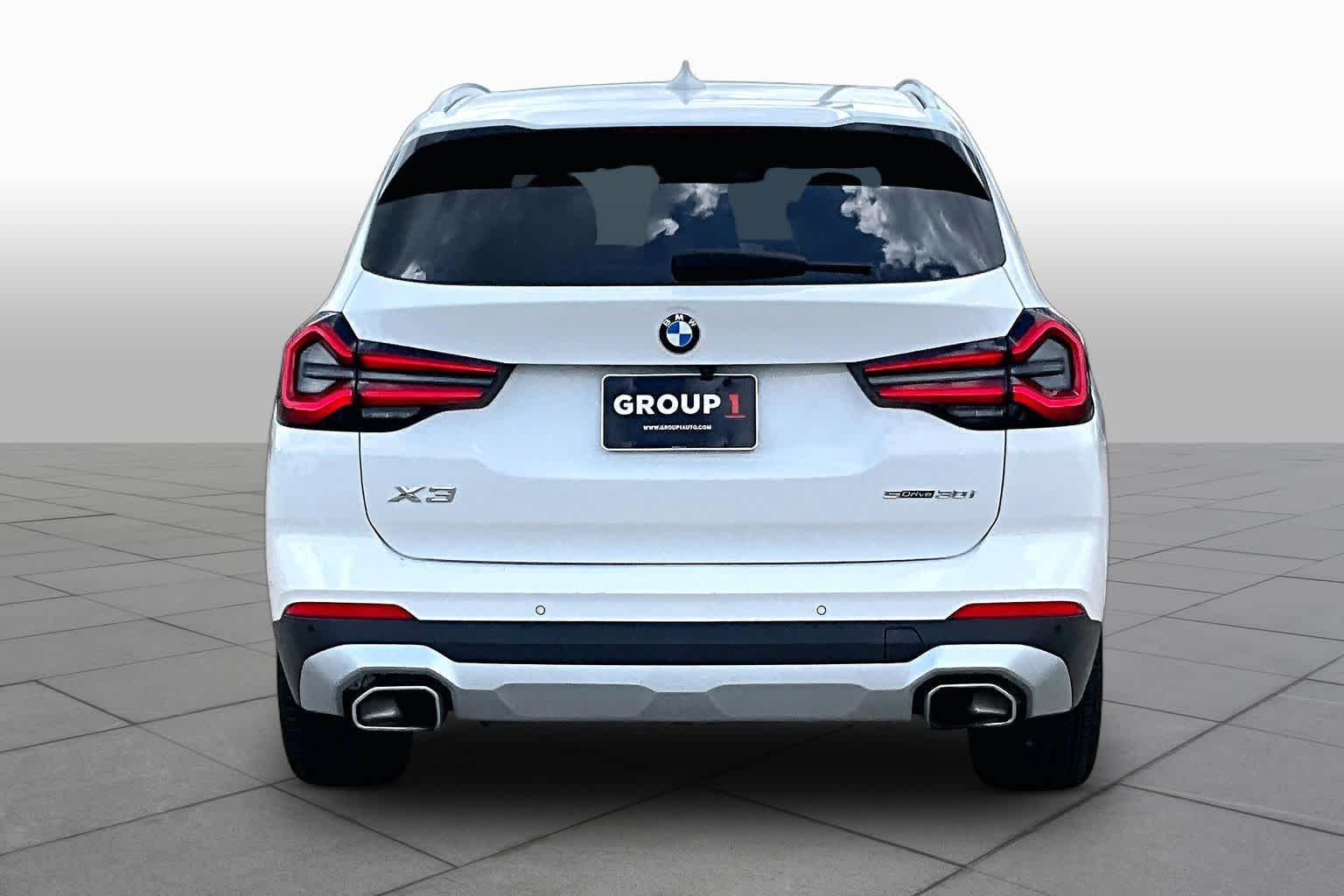 2024 BMW X3 sDrive30i sDrive30i Alpine White at Group 1 Toyota Southwest
