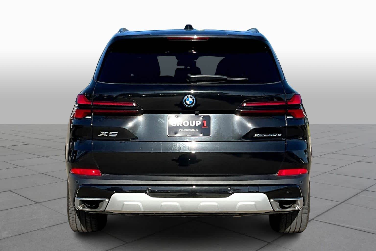 2025 BMW X5 xDrive50e Black Sapphire Metallic at Texan GMC Buick
