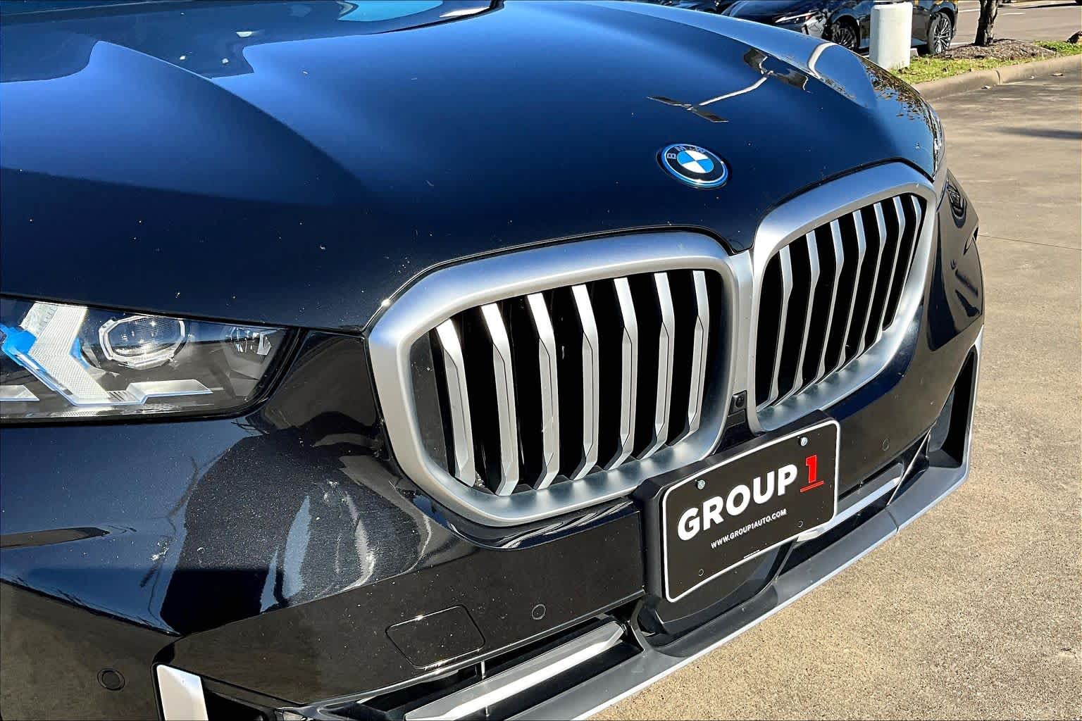 2025 BMW X5 xDrive50e Black Sapphire Metallic at Texan GMC Buick