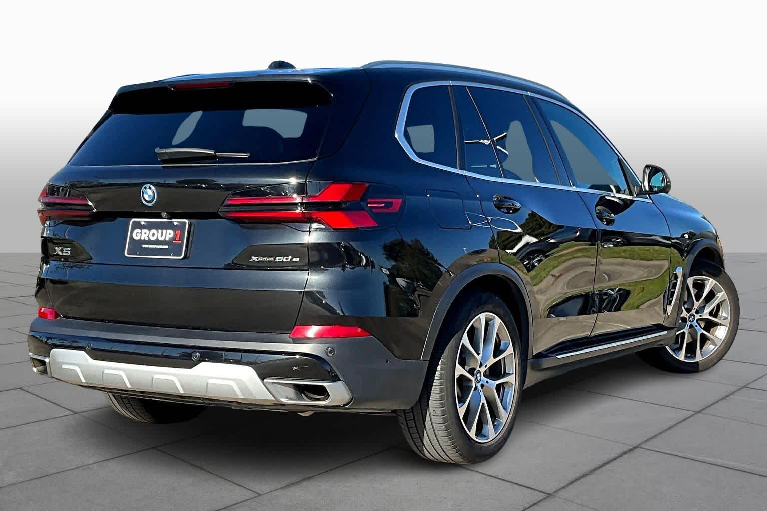2025 BMW X5 xDrive50e Black Sapphire Metallic at Texan GMC Buick
