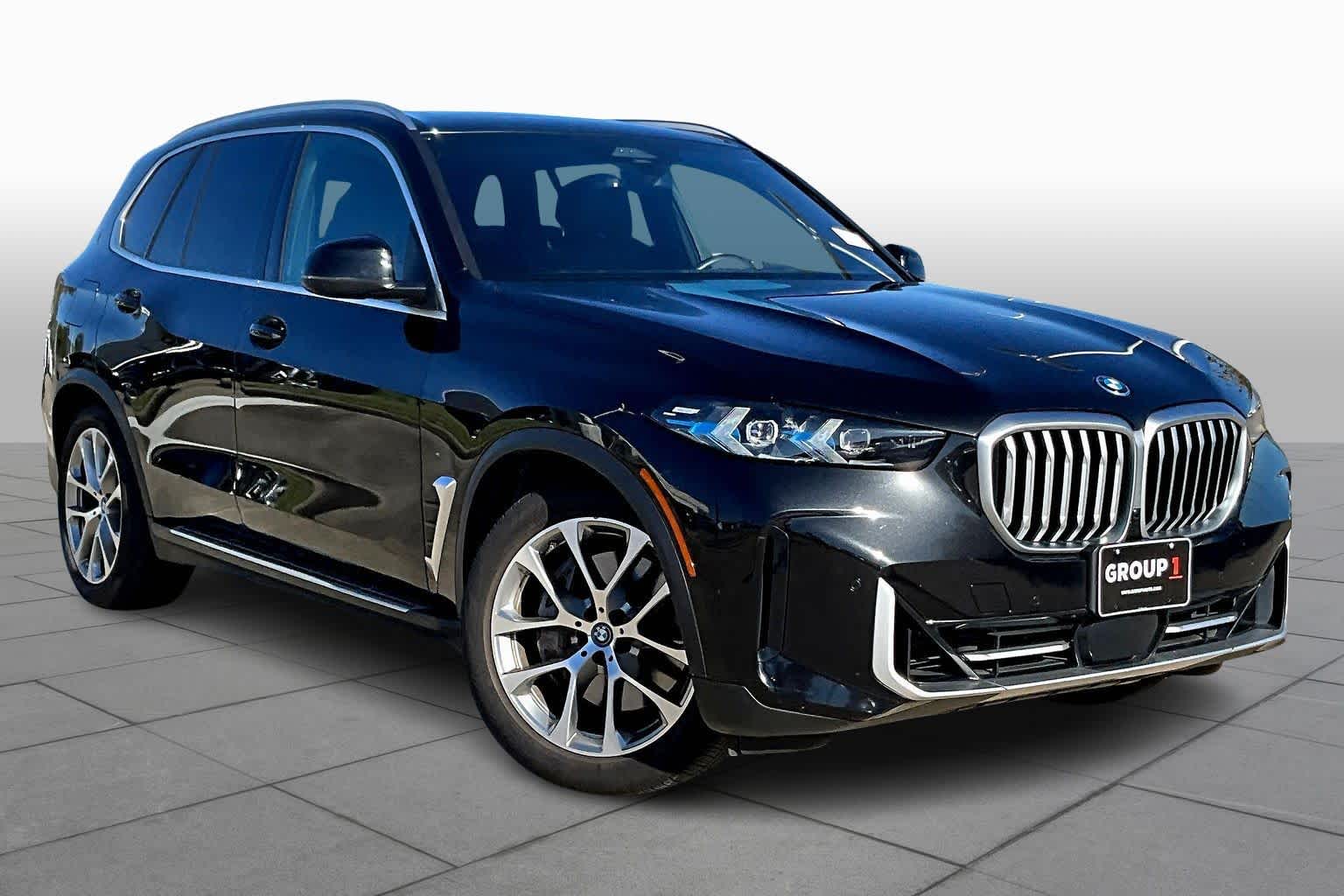 2025 BMW X5 xDrive50e Black Sapphire Metallic at Texan GMC Buick
