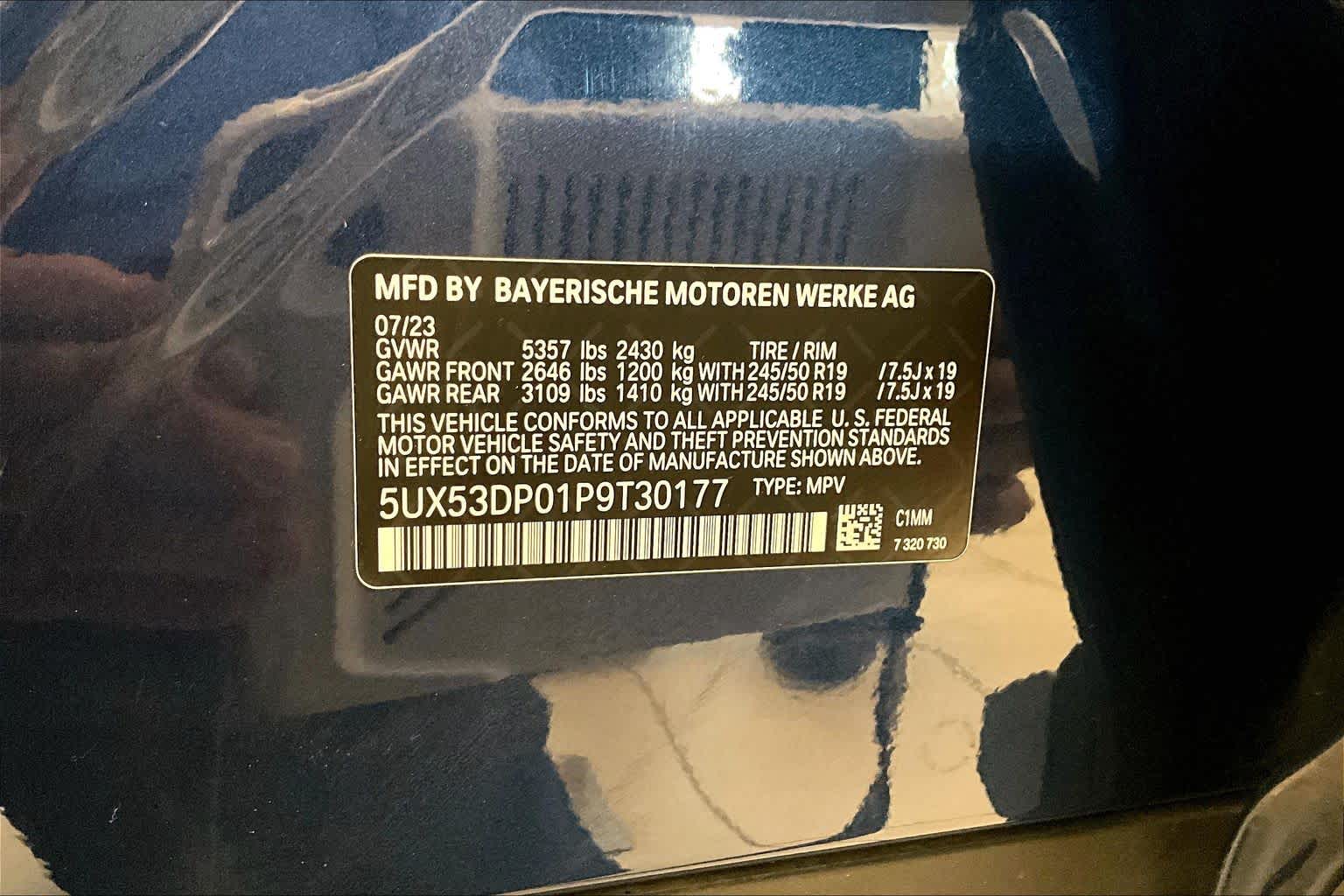 2023 BMW X3 xDrive30i photo 31 of 31