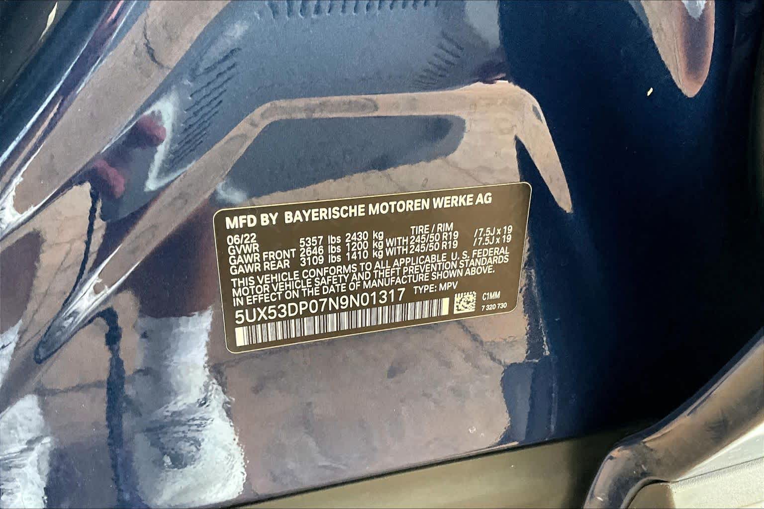 2022 BMW X3 xDrive30i photo 35 of 35