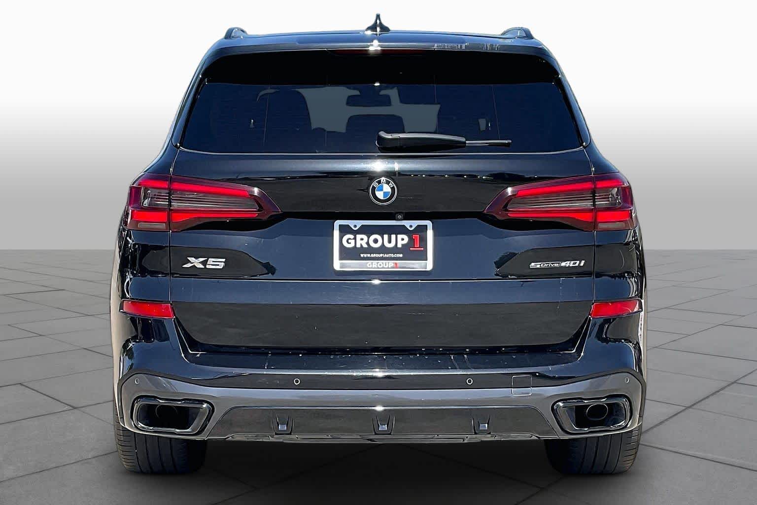 2021 BMW X5 sDrive40i sDrive40i Black Sapphire Metallic at Texan GMC Buick