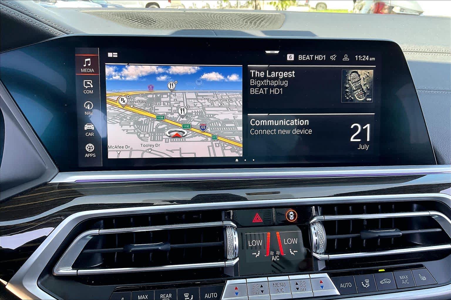 2021 BMW X5 sDrive40i sDrive40i Black Sapphire Metallic at Texan GMC Buick