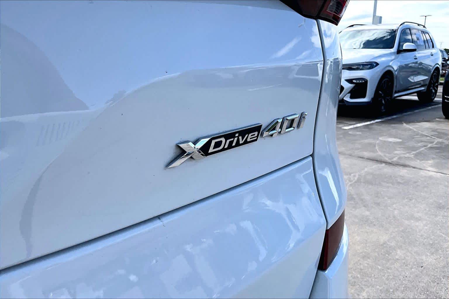 2023 BMW X5 xDrive40i xDrive40i Alpine White at Beck & Masten Kia