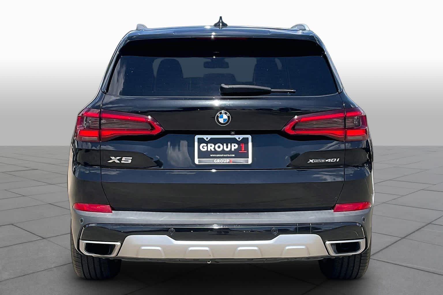 2019 BMW X5 xDrive40i xDrive40i Black Sapphire Metallic at Group 1 GMC Buick South