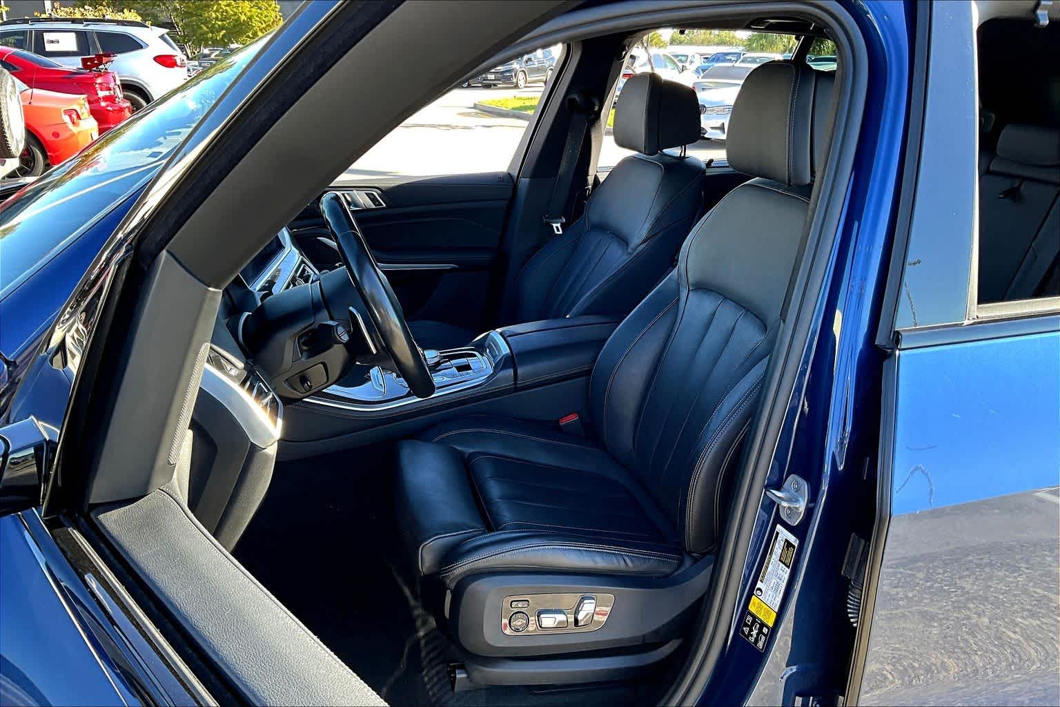 2021 BMW X5 M50i Phytonic Blue Metallic at AutoNation USA Houston