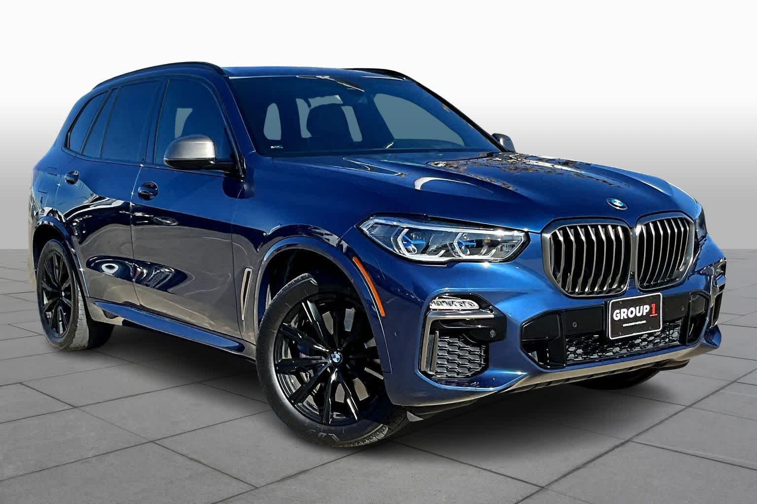 2021 BMW X5 M50i Phytonic Blue Metallic at AutoNation USA Houston