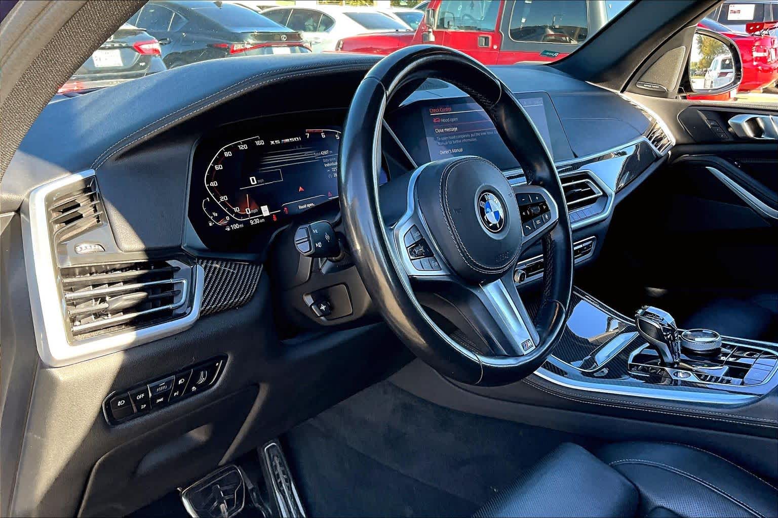 2021 BMW X5 M50i Phytonic Blue Metallic at AutoNation USA Houston