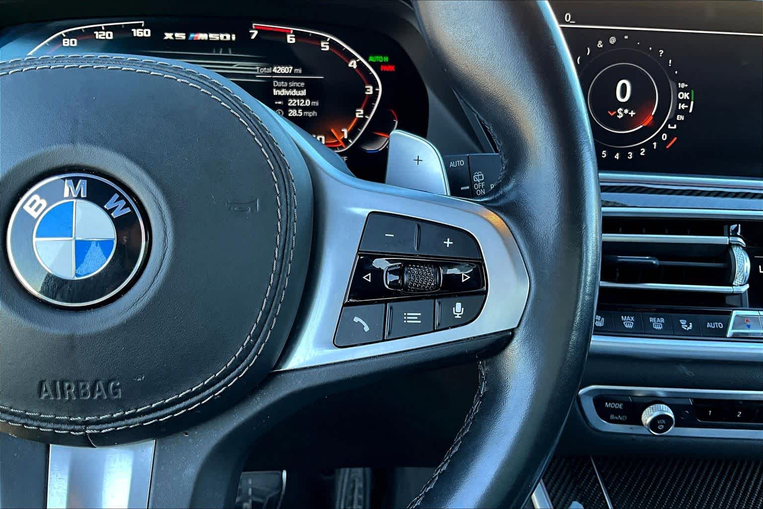 2021 BMW X5 M50i Phytonic Blue Metallic at AutoNation USA Houston