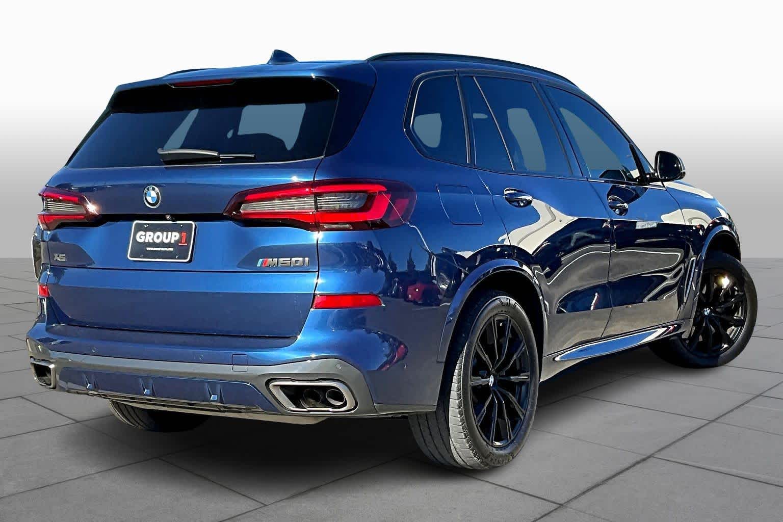 2021 BMW X5 M50i Phytonic Blue Metallic at AutoNation USA Houston