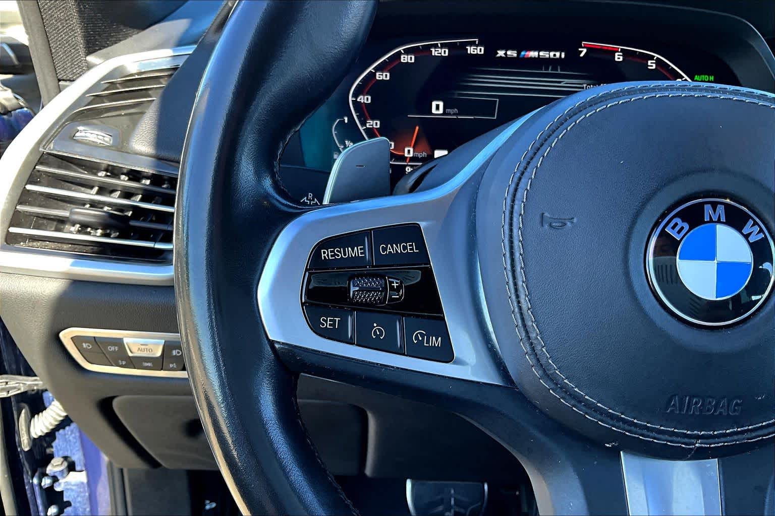 2021 BMW X5 M50i Phytonic Blue Metallic at AutoNation USA Houston