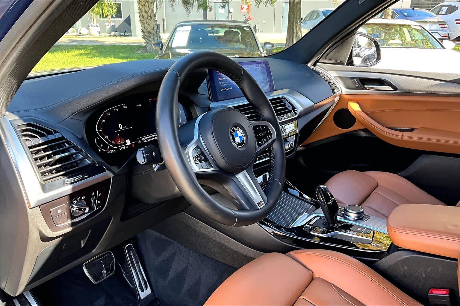 2020 BMW X3 sDrive30i Phytonic Blue Metallic at AutoNation Chrysler Jeep Dodge Ram Spring