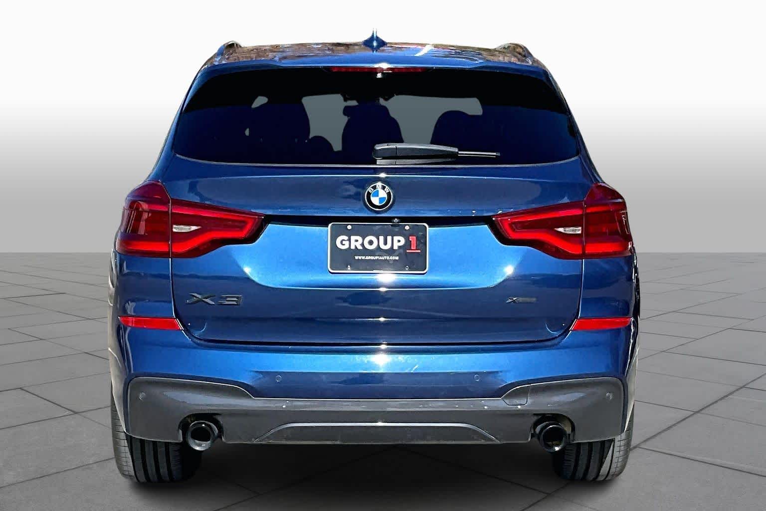 2020 BMW X3 sDrive30i Phytonic Blue Metallic at AutoNation Chrysler Jeep Dodge Ram Spring
