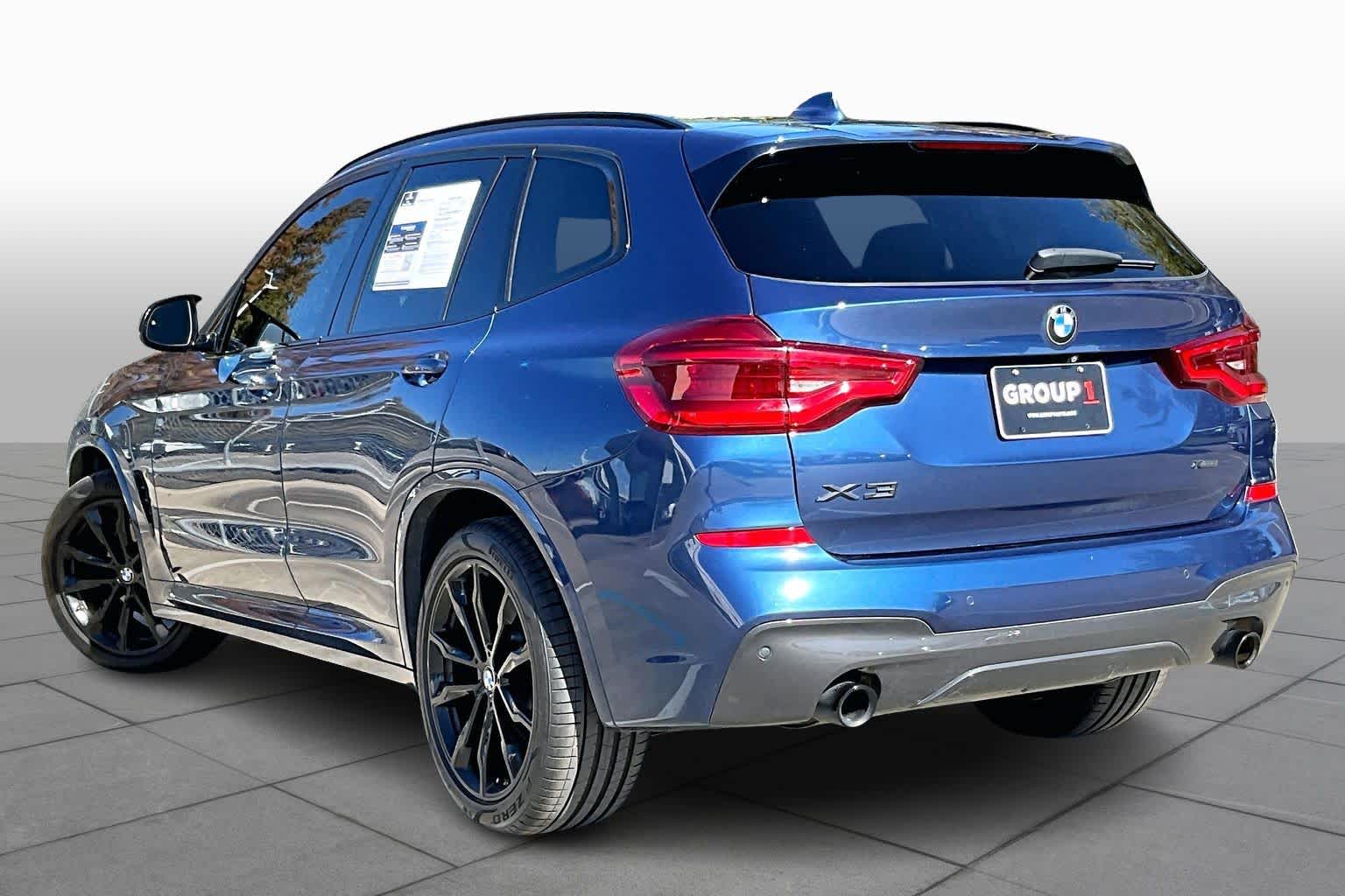 2020 BMW X3 sDrive30i Phytonic Blue Metallic at AutoNation Chrysler Jeep Dodge Ram Spring