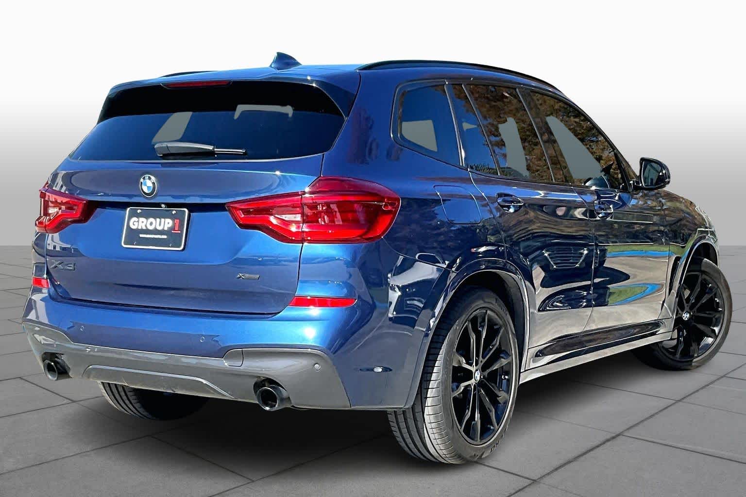 2020 BMW X3 sDrive30i Phytonic Blue Metallic at AutoNation Chrysler Jeep Dodge Ram Spring