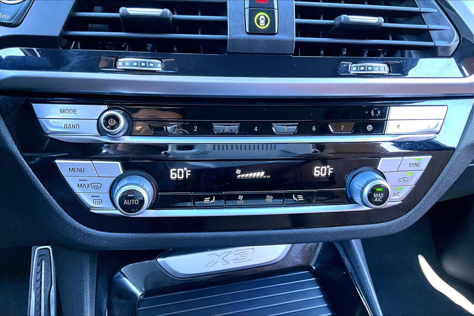 2020 BMW X3 sDrive30i Phytonic Blue Metallic at AutoNation Chrysler Jeep Dodge Ram Spring