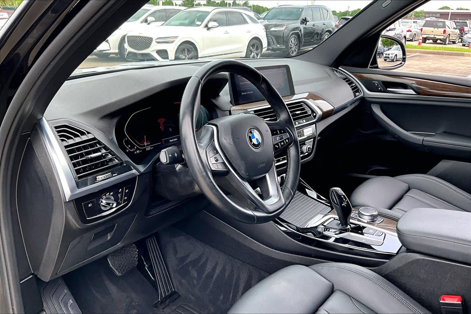 2020 BMW X3 sDrive30i sDrive30i Jet Black at Lexus Southwest Houston