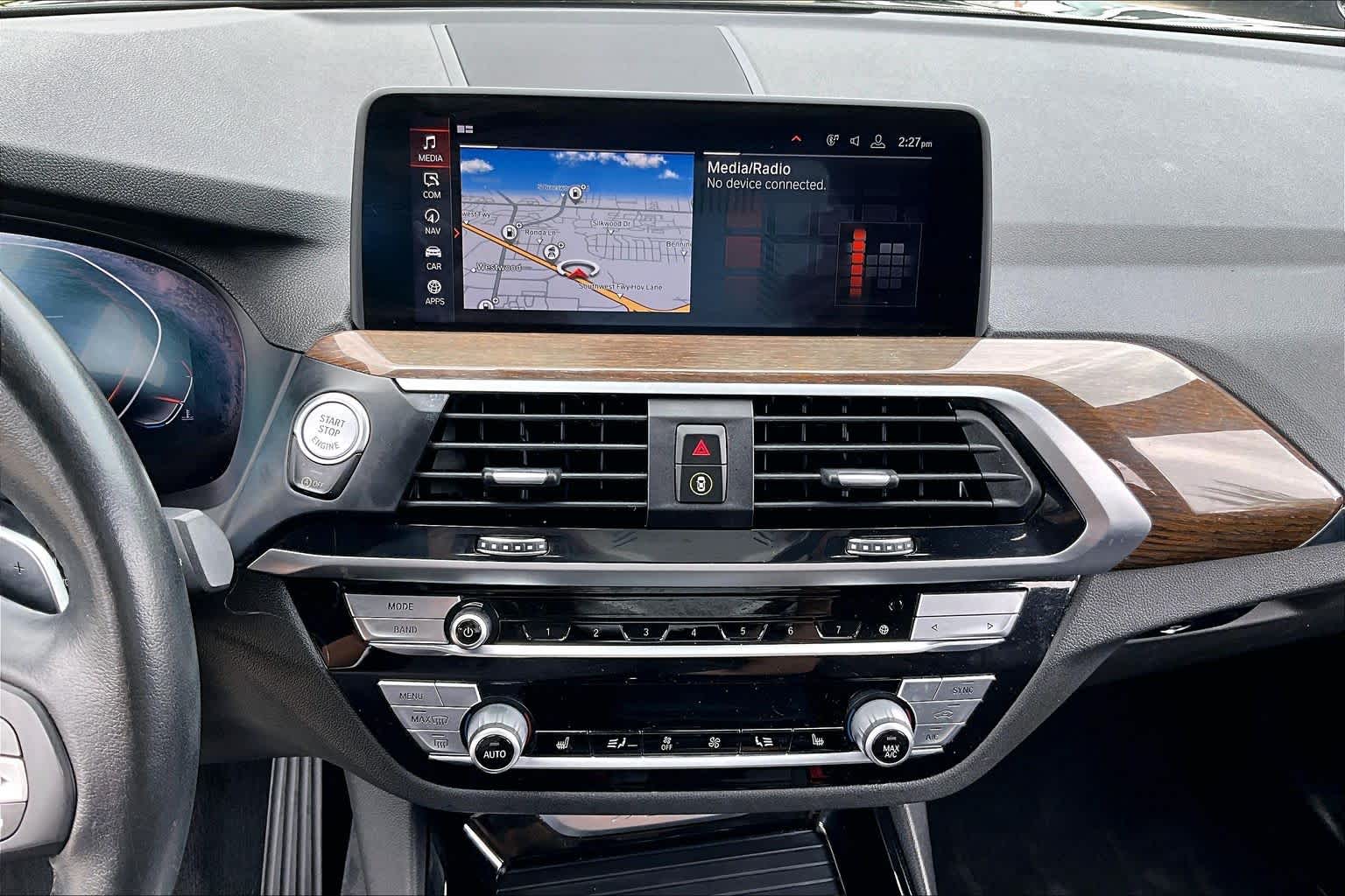 2020 BMW X3 sDrive30i sDrive30i Jet Black at Lexus Southwest Houston