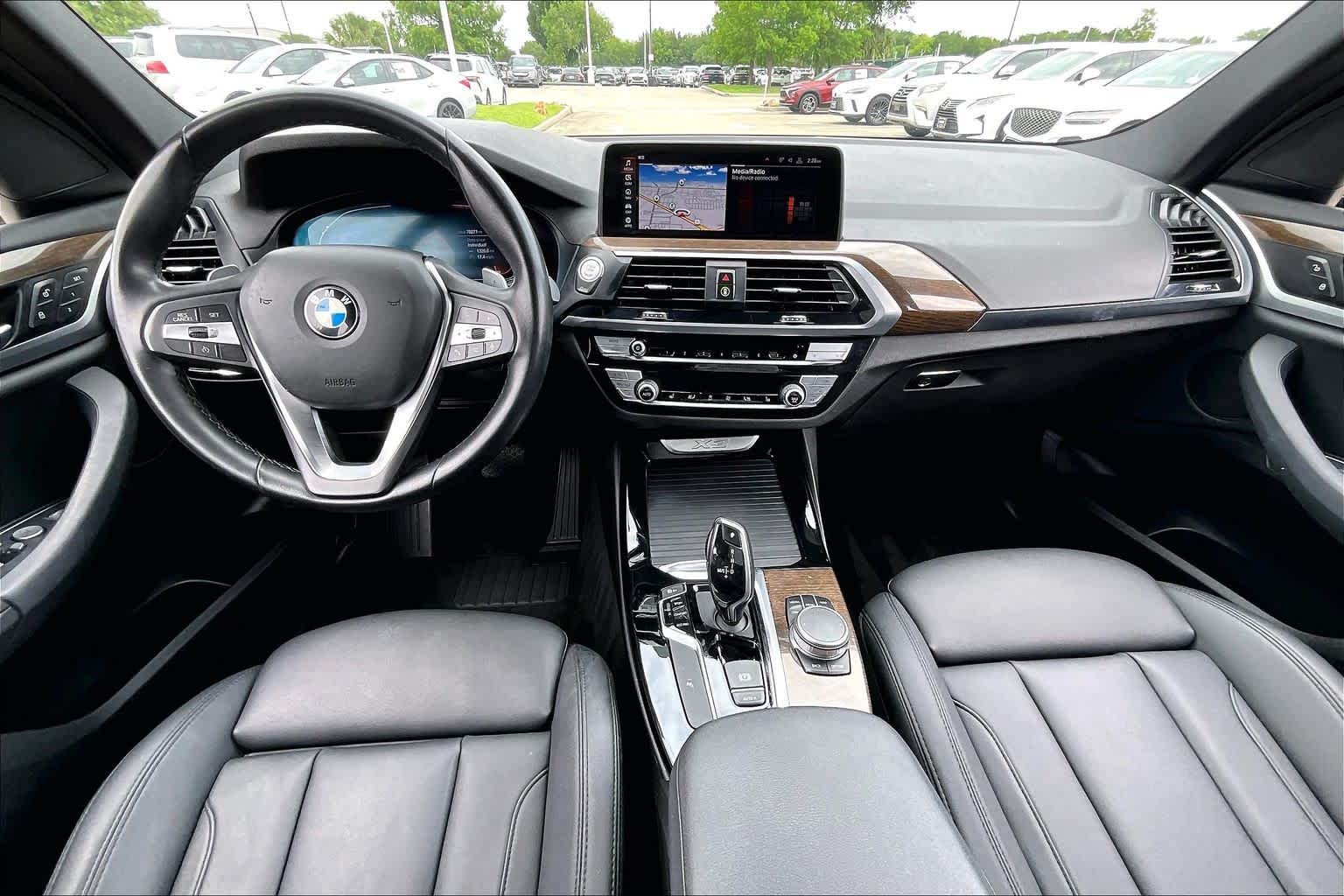 2020 BMW X3 sDrive30i sDrive30i Jet Black at Lexus Southwest Houston
