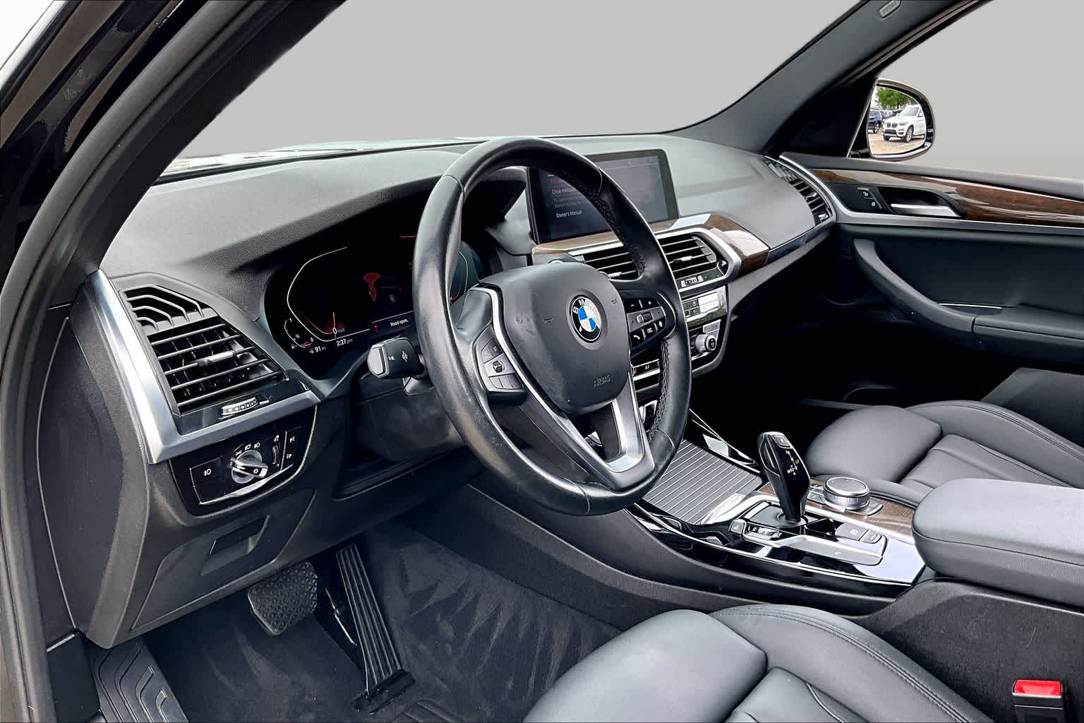 2020 BMW X3 sDrive30i sDrive30i Jet Black at Lexus Southwest Houston