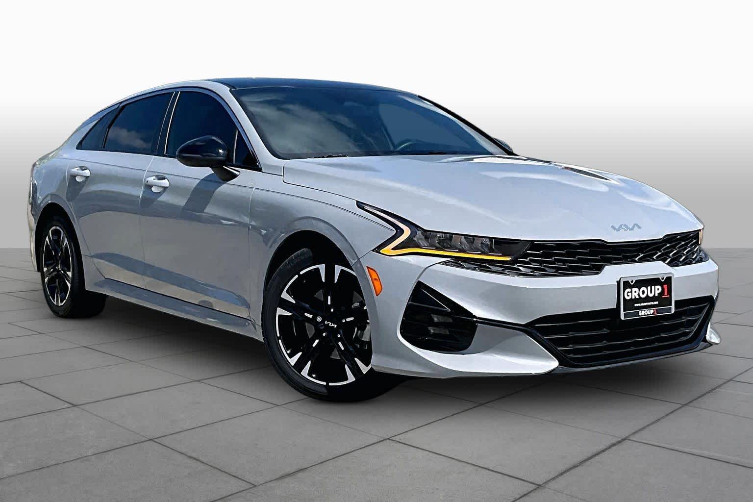 2022 Kia K5 GT-Line Wolf Gray at Beck & Masten Kia