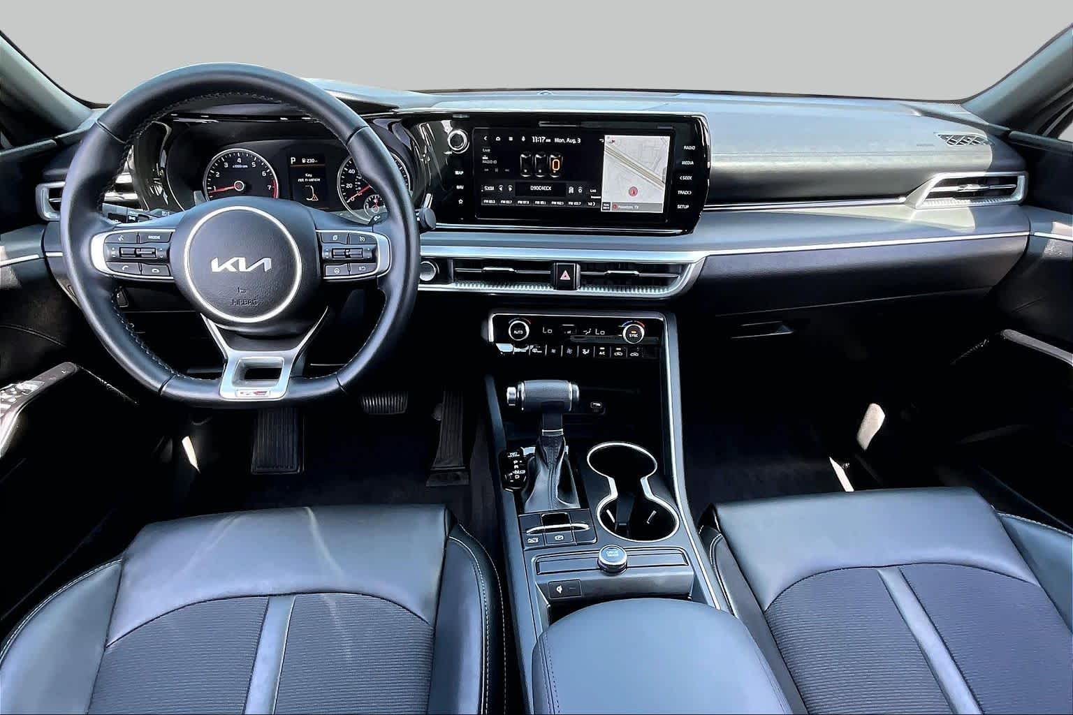 2022 Kia K5 GT-Line Wolf Gray at Beck & Masten Kia