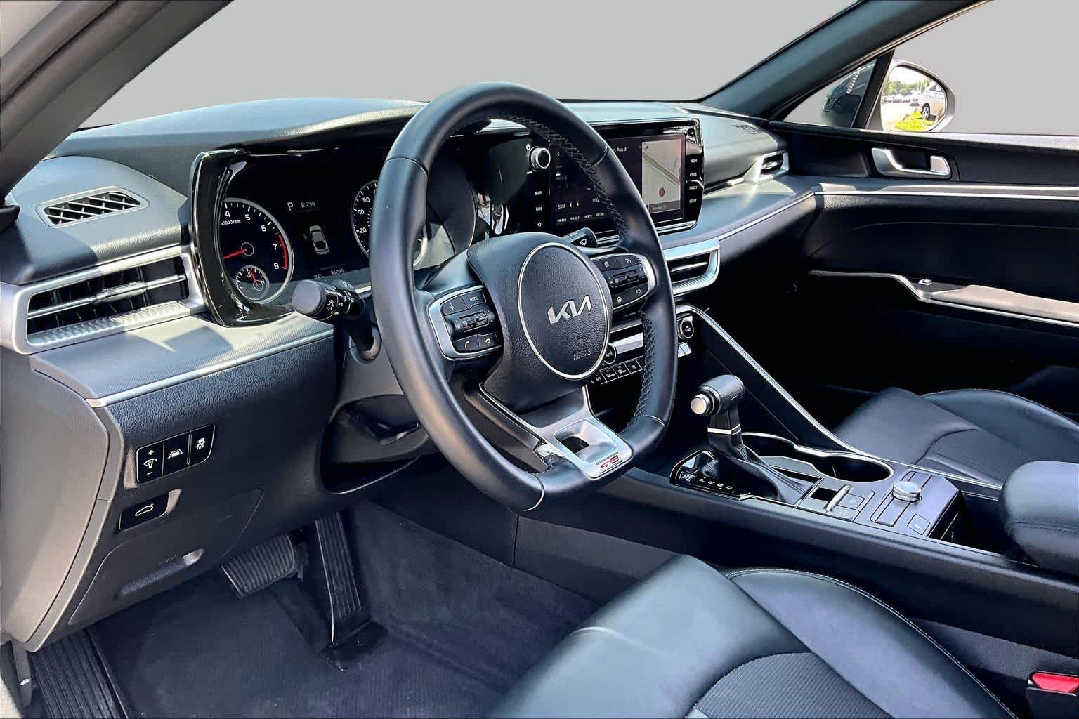 2022 Kia K5 GT-Line Wolf Gray at Beck & Masten Kia