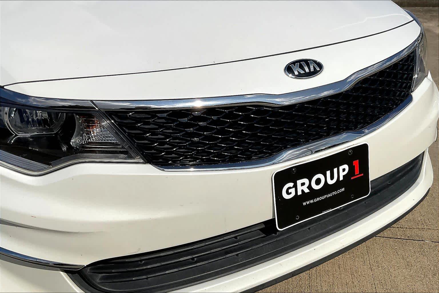 2018 Kia Optima LX Snow White Pearl at HGreg Houston