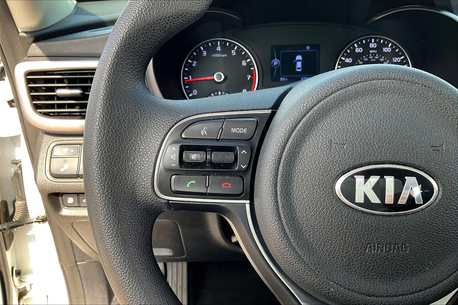 2018 Kia Optima LX Snow White Pearl at HGreg Houston