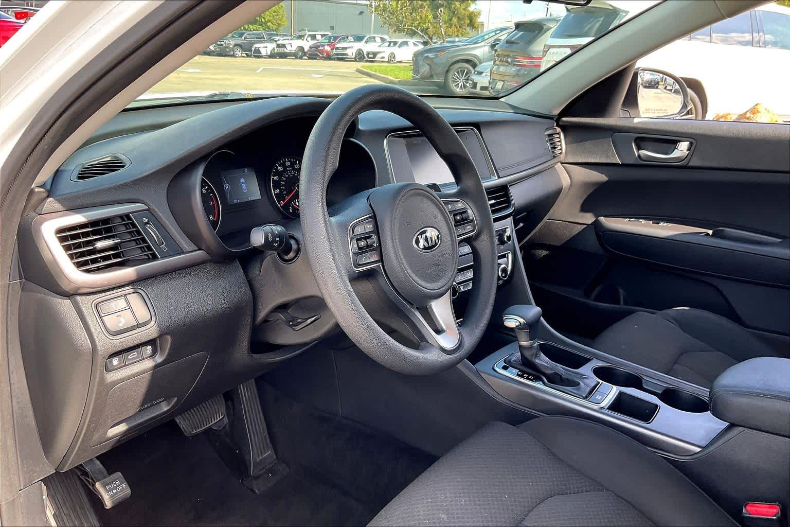 2018 Kia Optima LX Snow White Pearl at HGreg Houston