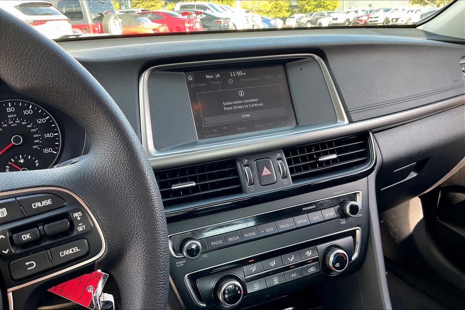 2018 Kia Optima LX Snow White Pearl at HGreg Houston