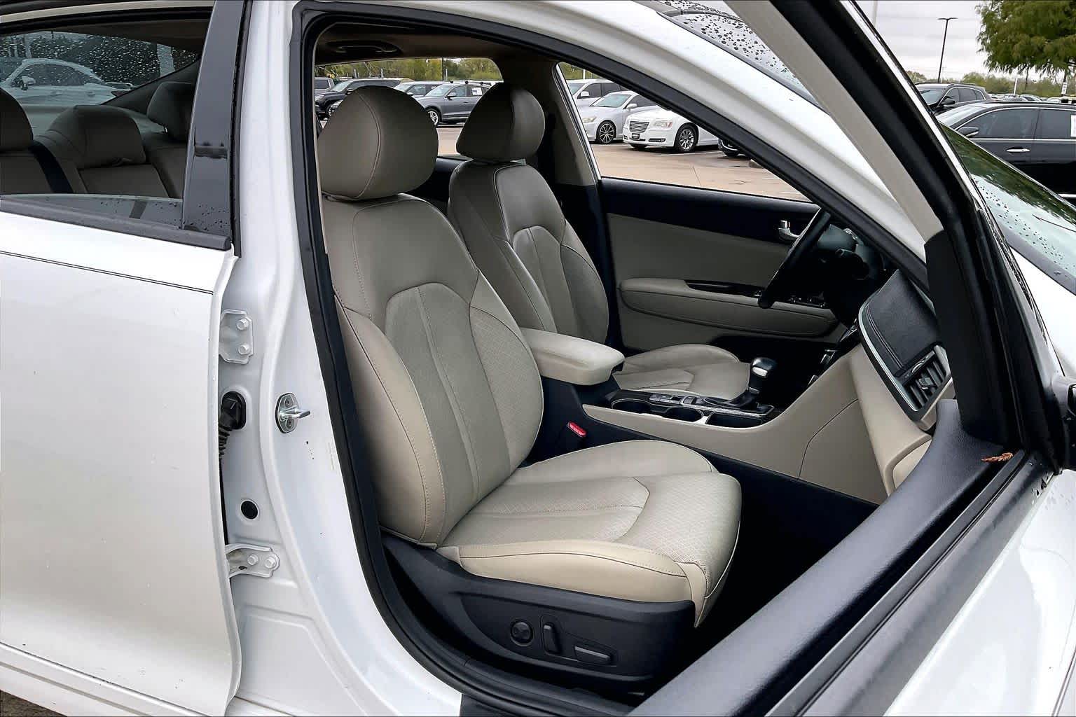 2018 Kia Optima EX Snow White Pearl at HGreg Houston