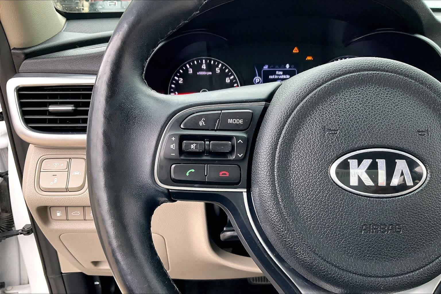 2018 Kia Optima EX Snow White Pearl at HGreg Houston