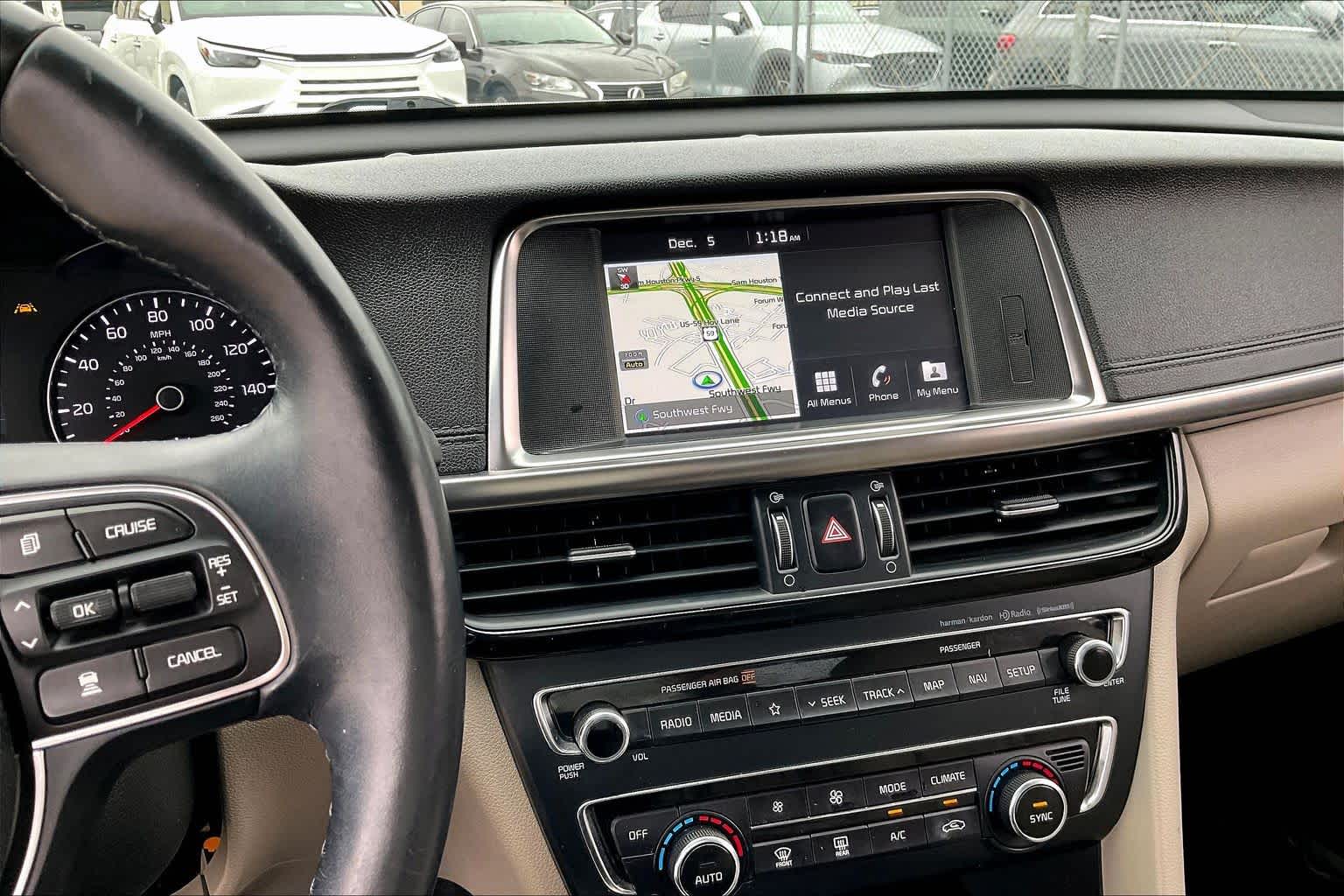 2018 Kia Optima EX Snow White Pearl at HGreg Houston