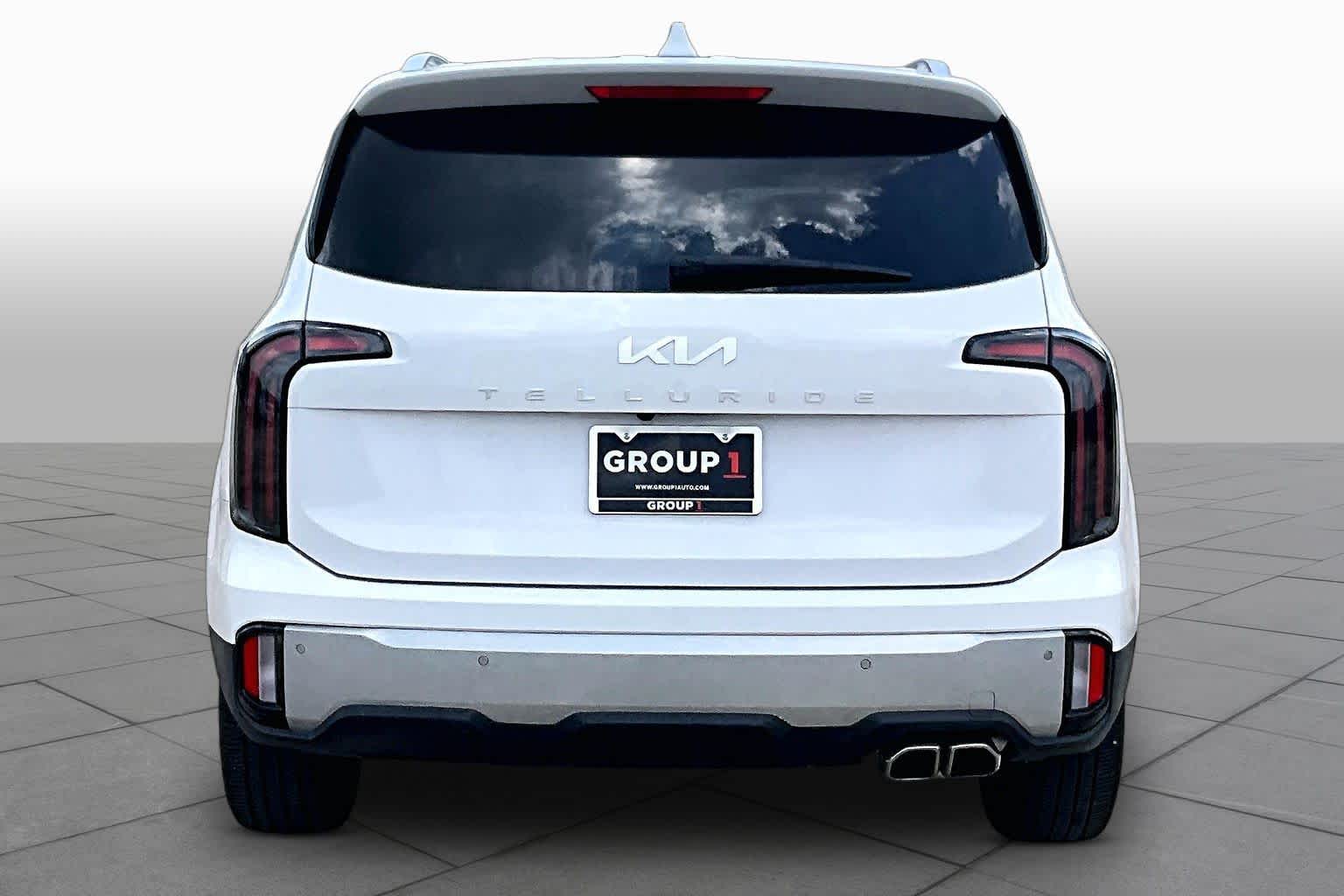 2024 Kia Telluride EX Glacial White Pearl at Friendly Ford Crosby