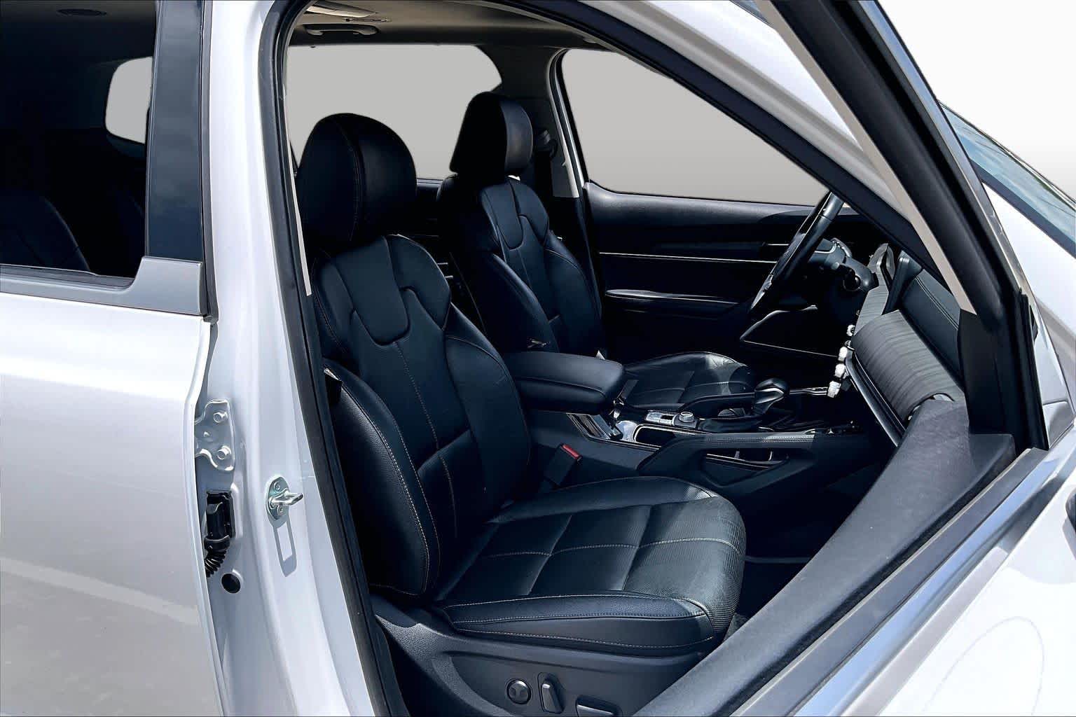 2024 Kia Telluride EX Glacial White Pearl at Friendly Ford Crosby