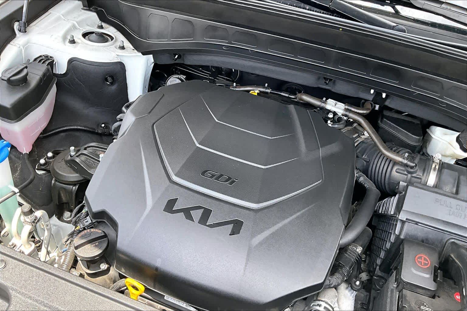 2024 Kia Telluride EX Glacial White Pearl at Friendly Ford Crosby