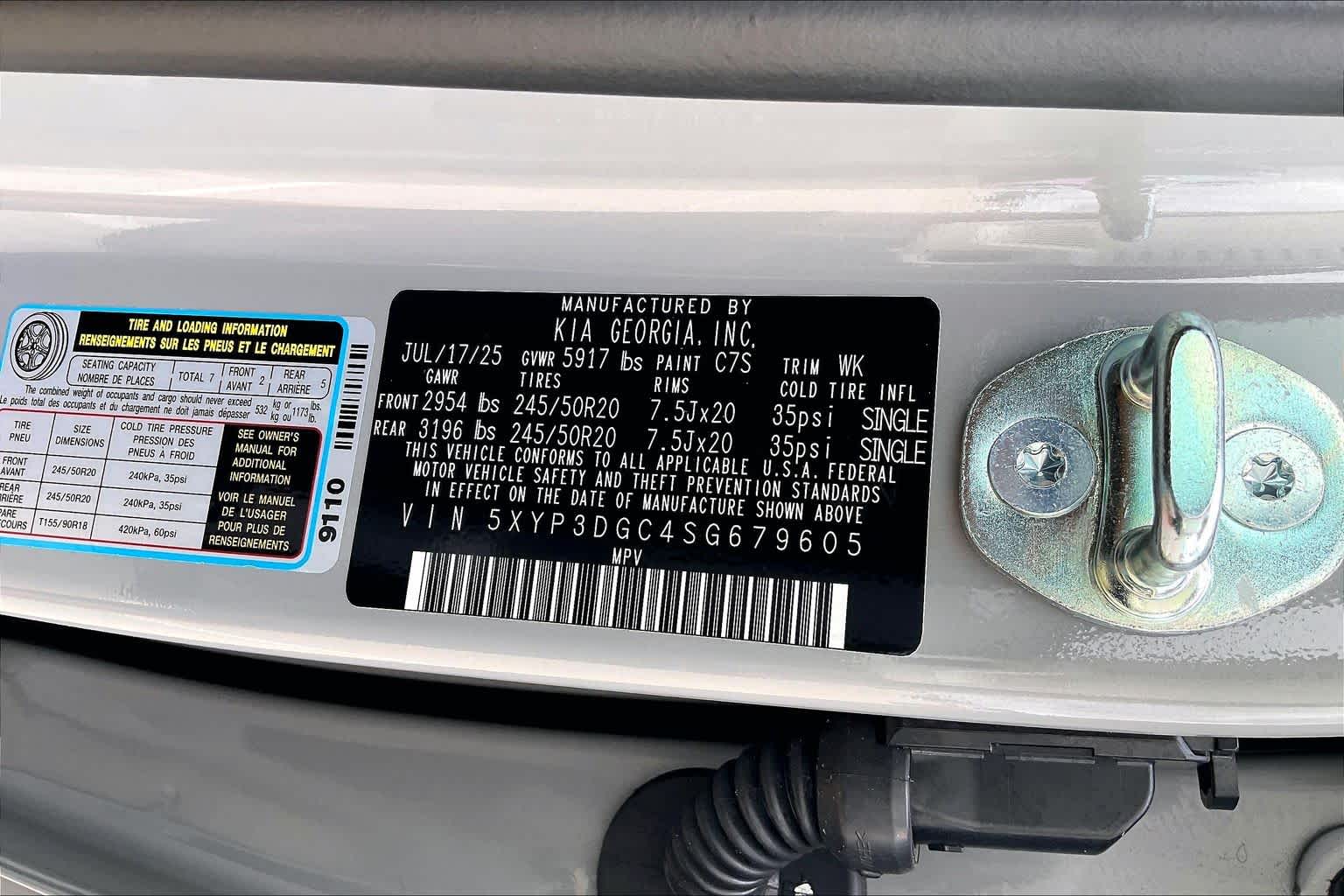 2025 Kia Telluride EX X-Line Wolf Gray at Sterling McCall Nissan