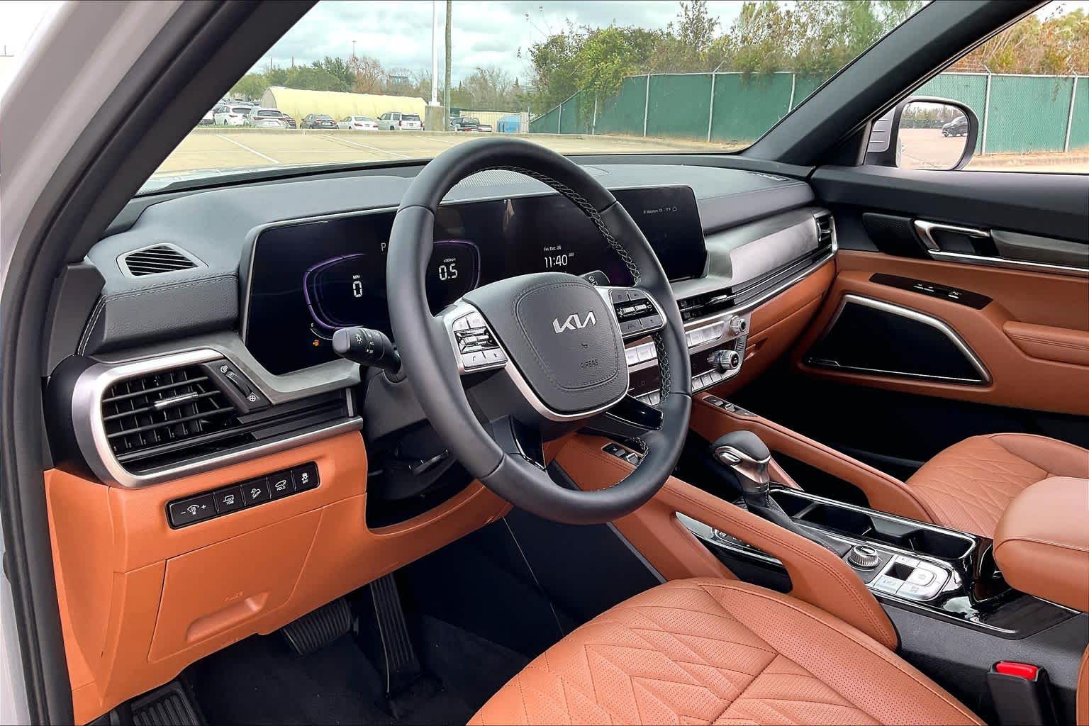 2025 Kia Telluride EX X-Line Wolf Gray at Sterling McCall Nissan