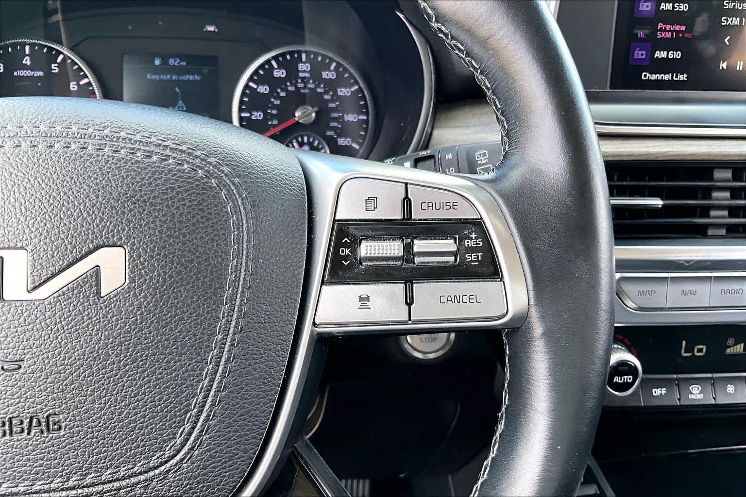 2022 Kia Telluride EX Glacial White Pearl at Westside Kia