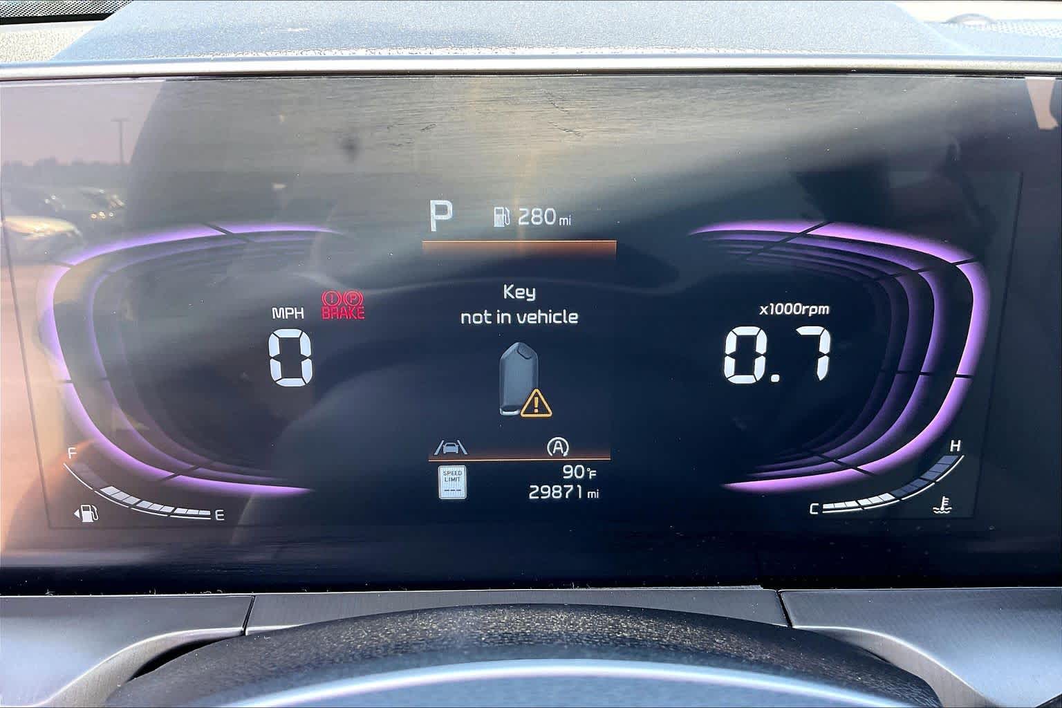 2025 Kia Telluride S Glacial White Pearl at Beck & Masten Kia