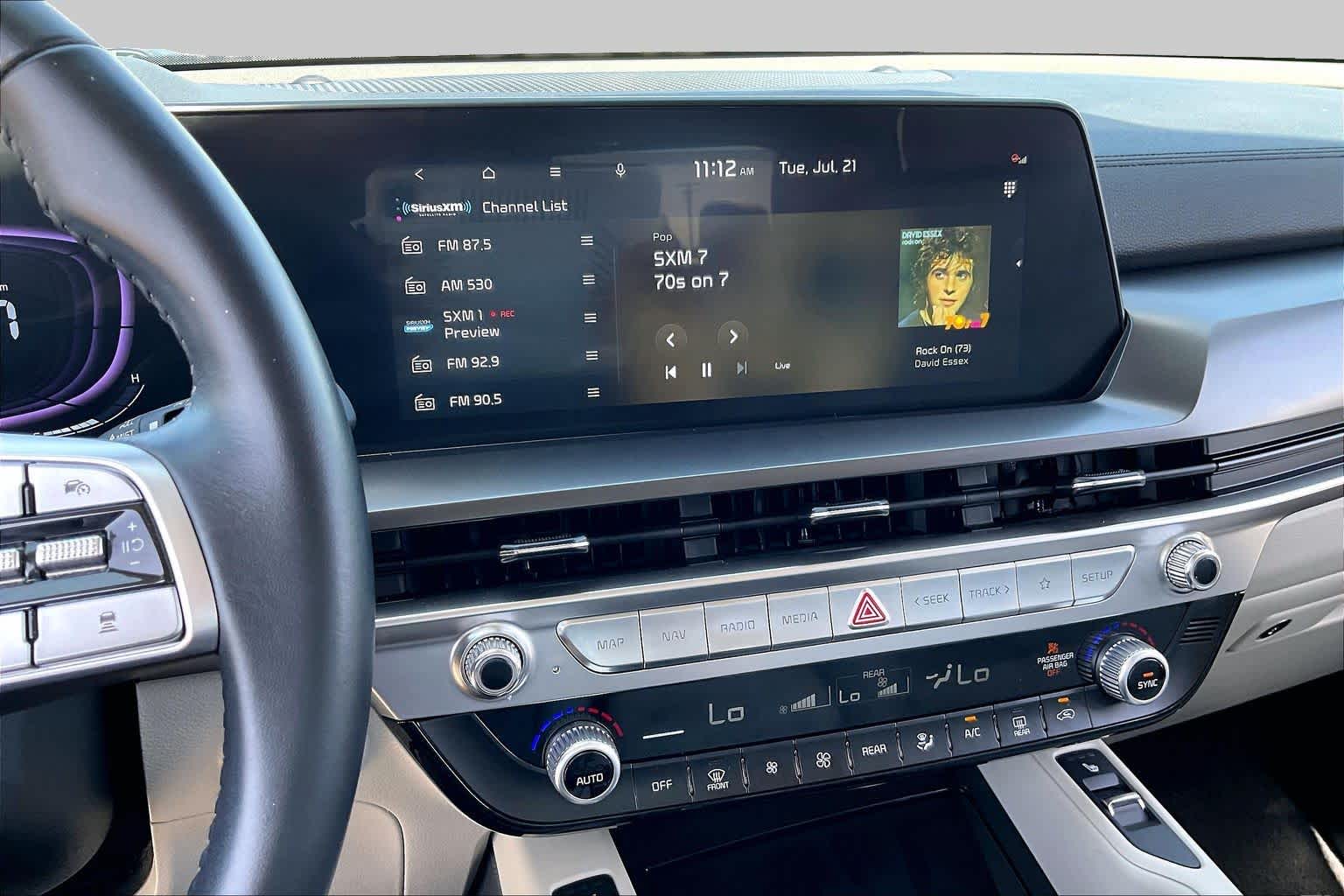 2025 Kia Telluride S Glacial White Pearl at Beck & Masten Kia