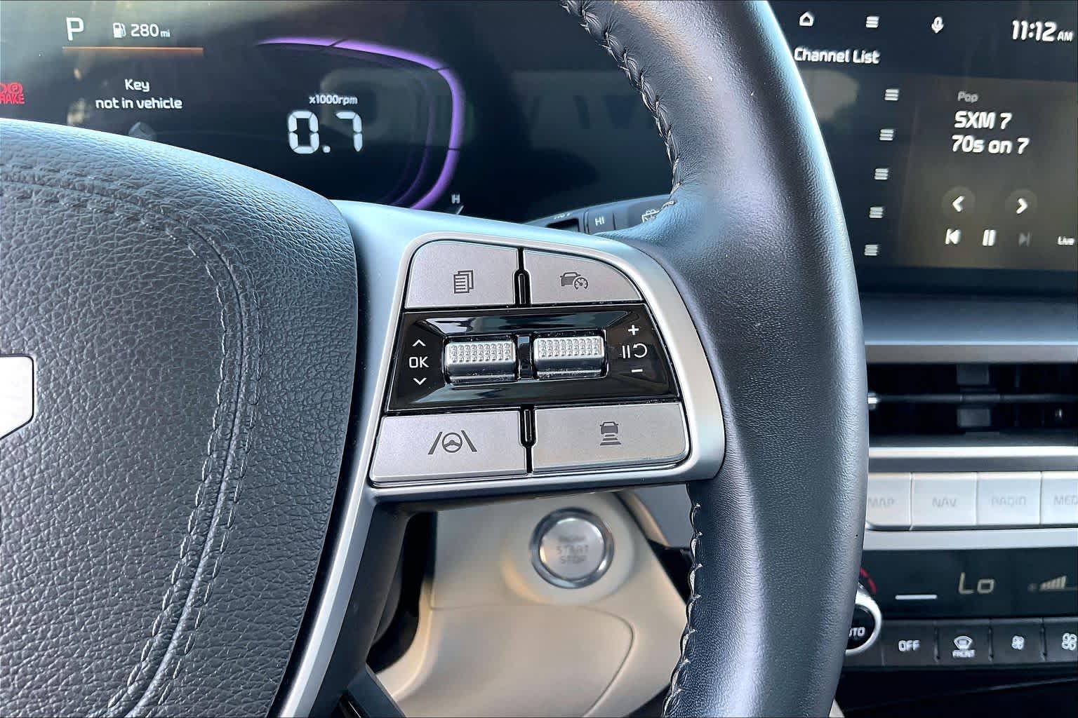 2025 Kia Telluride S Glacial White Pearl at Beck & Masten Kia