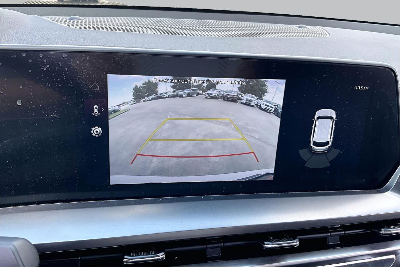 2025 Kia Telluride S Glacial White Pearl at Westside Kia