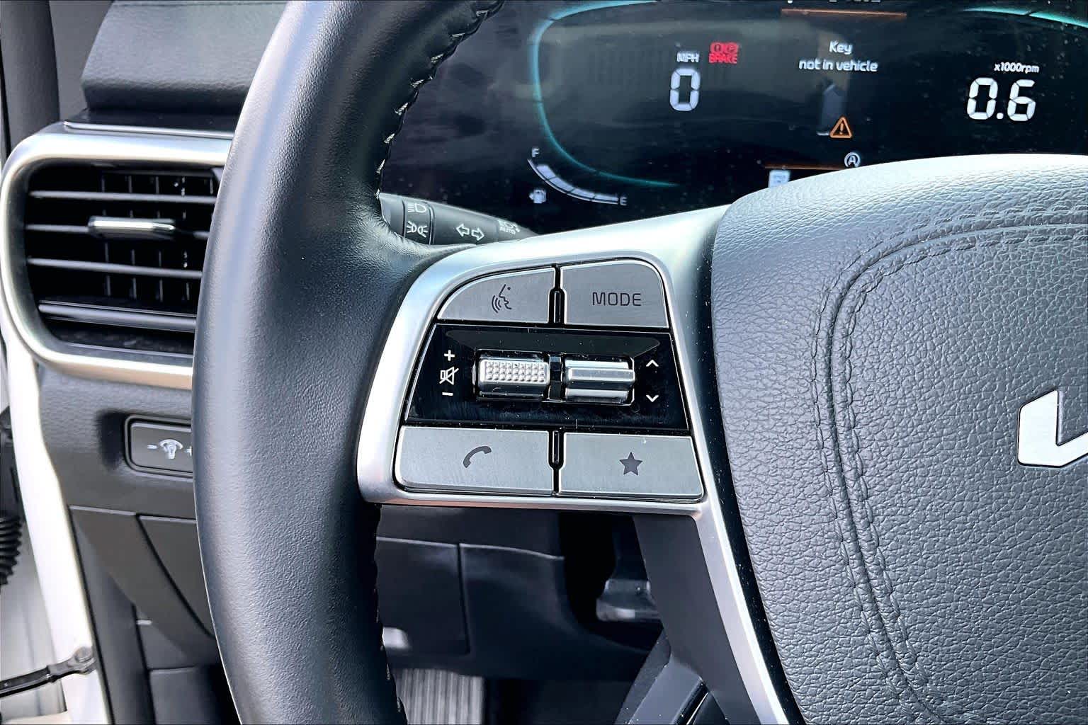 2025 Kia Telluride S Glacial White Pearl at Westside Kia