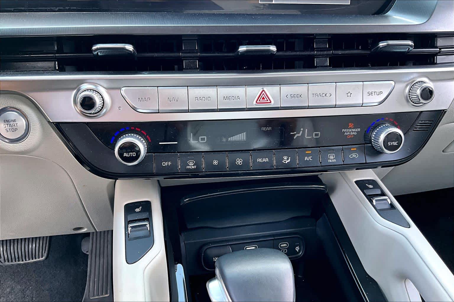 2025 Kia Telluride S Glacial White Pearl at Westside Kia