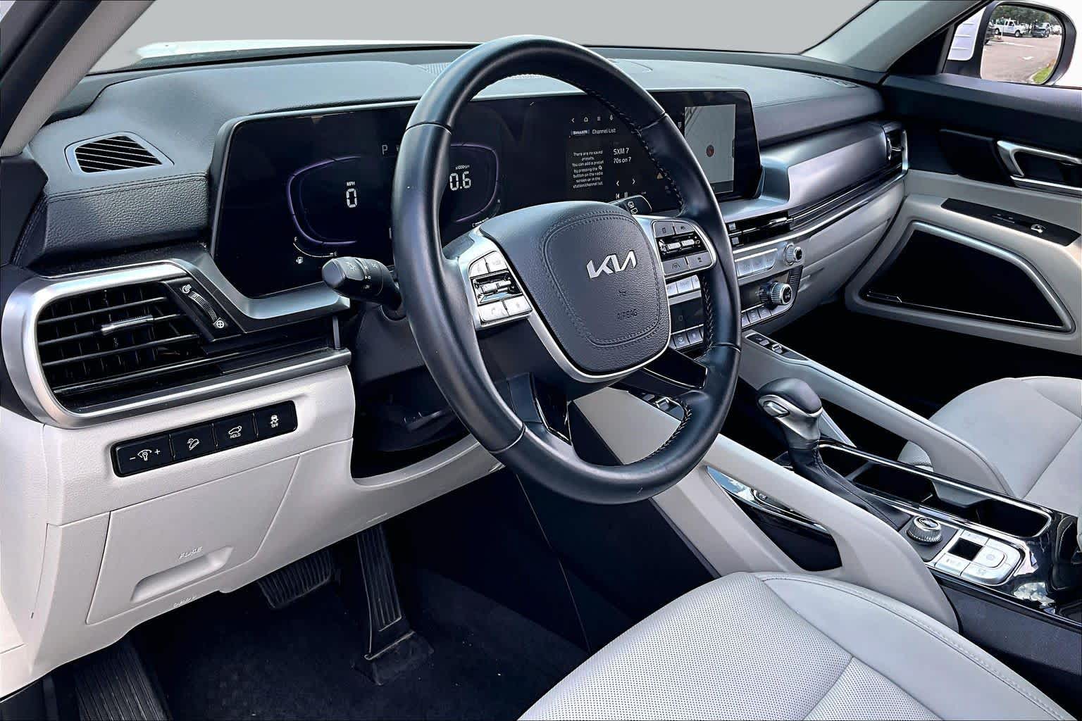 2025 Kia Telluride S Glacial White Pearl at Westside Kia
